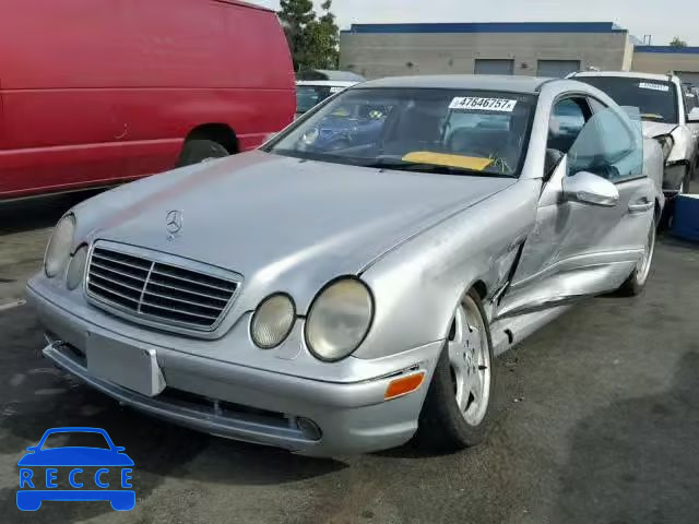 2000 MERCEDES-BENZ CLK 430 WDBLJ70G5YF135899 зображення 1