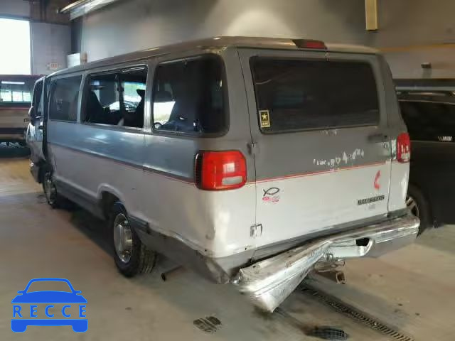 1995 DODGE RAM WAGON 2B5WB35Z4SK572082 зображення 2