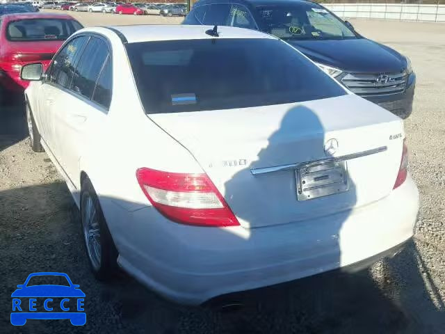 2009 MERCEDES-BENZ C 300 4MAT WDDGF81X99F210619 image 2