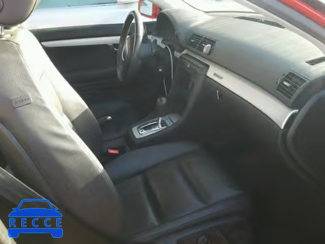 2006 AUDI A4 S-LINE WAUEG98E26A024970 image 4