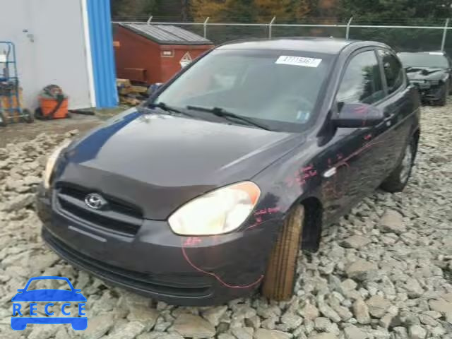 2007 HYUNDAI ACCENT BAS KMHCN35C17U021019 image 1