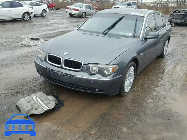 2002 BMW 745 LI WBAGN63472DR03014 image 1