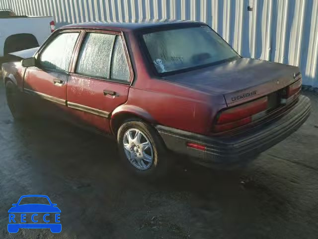 1993 CHEVROLET CAVALIER V 1G1JC5448P7226707 image 2