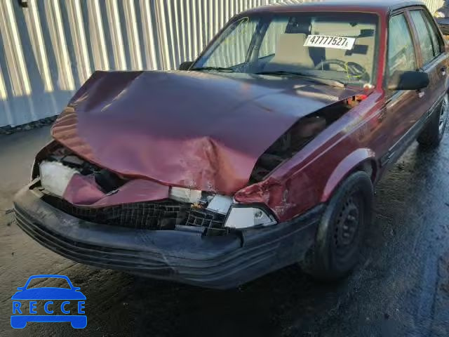 1993 CHEVROLET CAVALIER V 1G1JC5448P7226707 image 8