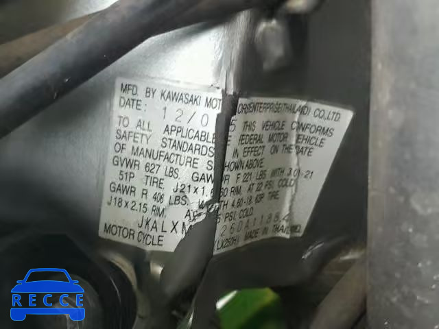 2006 KAWASAKI KLX250 H6F JKALXMH126DA11884 image 9