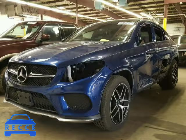 2017 MERCEDES-BENZ GLE COUPE 4JGED6EB8HA054493 зображення 1