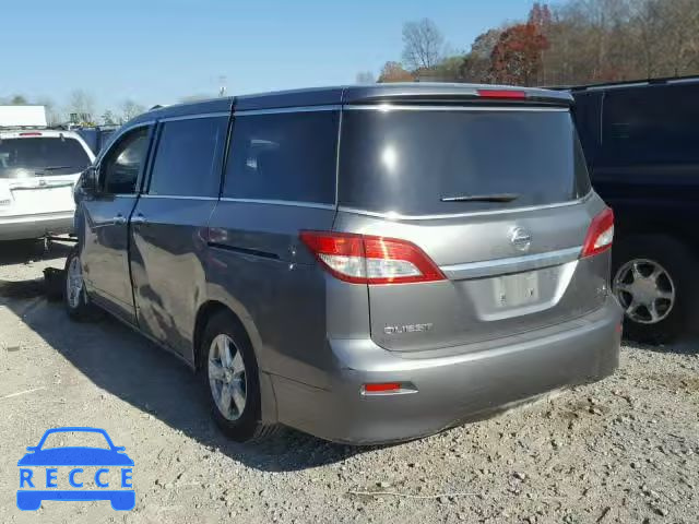 2014 NISSAN QUEST S JN8AE2KPXE9106393 зображення 2