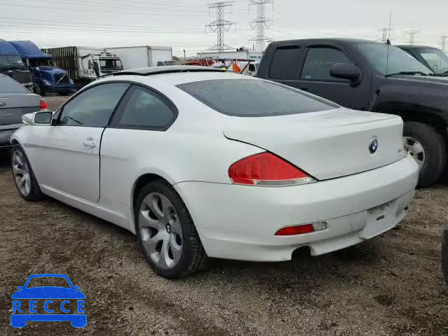 2007 BMW 650 I WBAEH13527CR46344 Bild 2