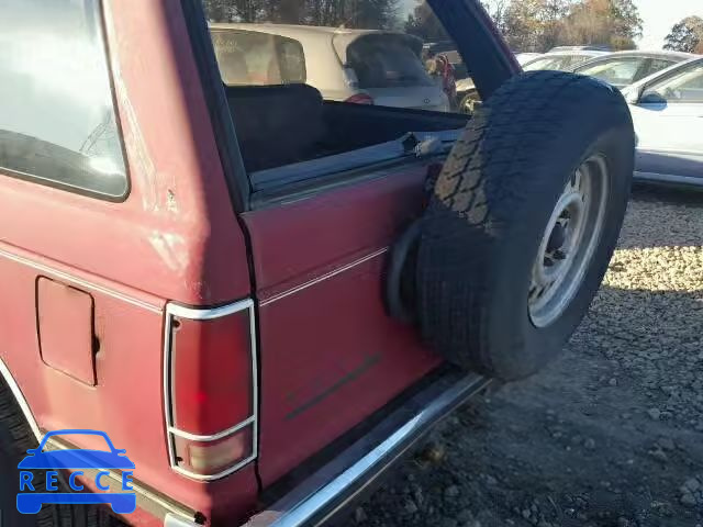 1988 CHEVROLET BLAZER S10 1GNCT18Z1J8203356 image 8