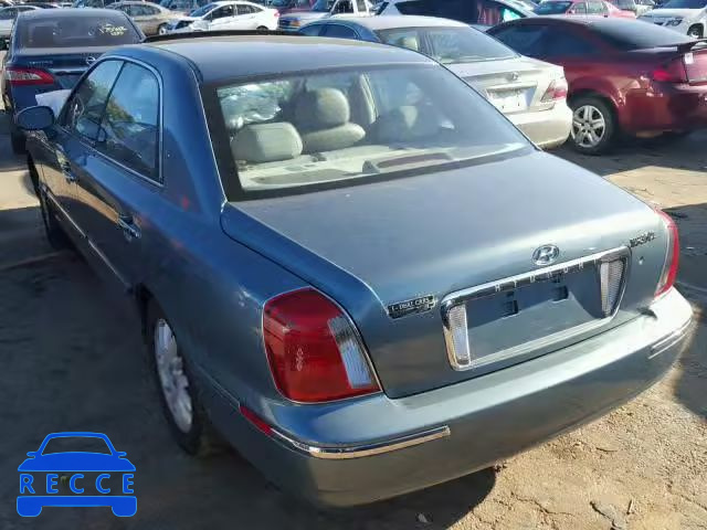 2004 HYUNDAI XG 350 KMHFU45E14A280789 image 2