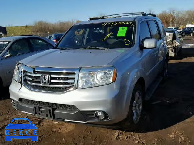 2012 HONDA PILOT EXLN 5FNYF4H73CB036541 image 1