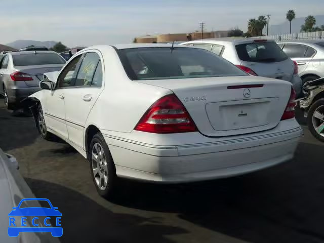 2005 MERCEDES-BENZ C 240 WDBRF61JX5F602455 image 2
