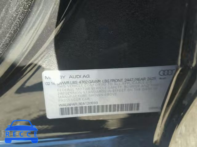 2014 AUDI A4 PREMIUM WAUAFAFL3EA120593 image 9