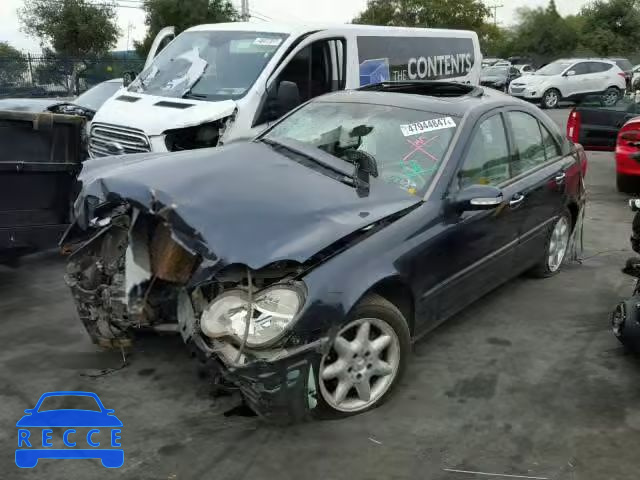 2002 MERCEDES-BENZ C 240 WDBRF61J32F271097 image 1