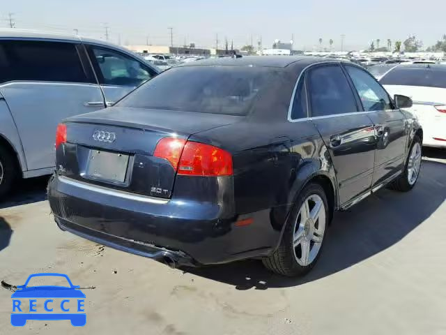 2008 AUDI A4 2.0T WAUAF78EX8A007858 image 3