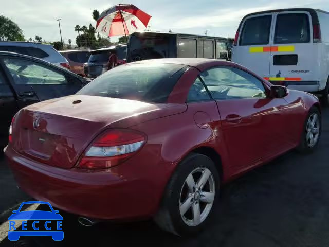 2008 MERCEDES-BENZ SLK 280 WDBWK54F88F183753 зображення 3