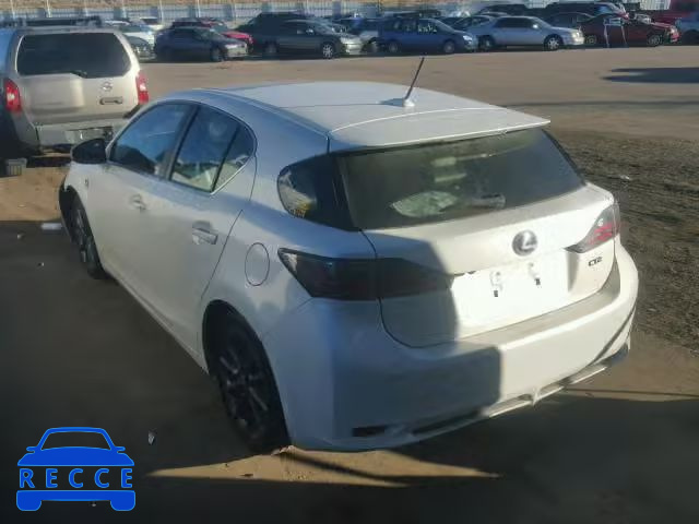 2012 LEXUS CT 200 JTHKD5BH2C2082852 image 2