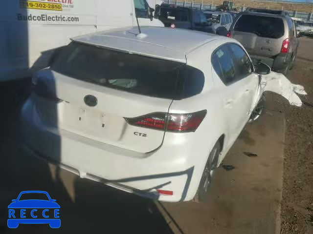 2012 LEXUS CT 200 JTHKD5BH2C2082852 зображення 3