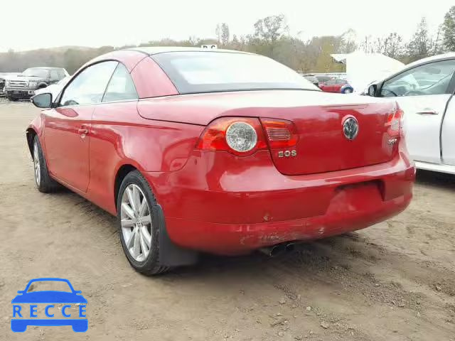 2009 VOLKSWAGEN EOS TURBO WVWBA71F99V017350 image 2