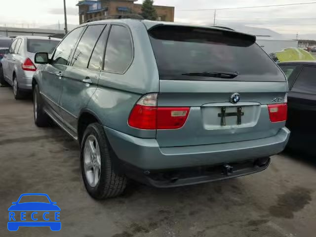 2003 BMW X5 3.0I 5UXFA53543LV79314 зображення 2