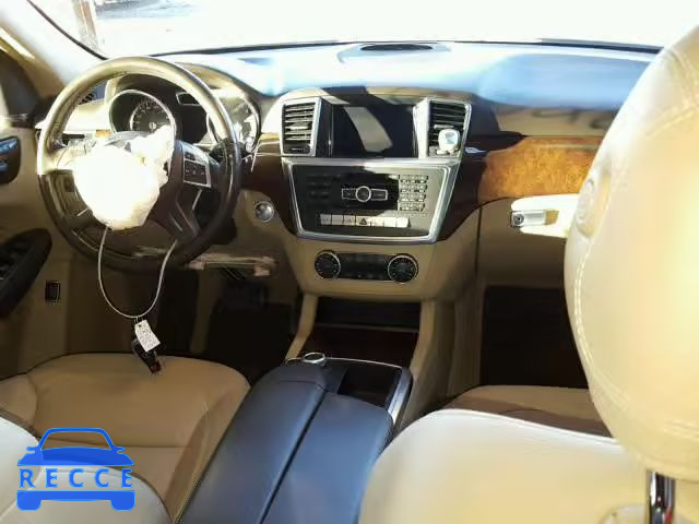 2015 MERCEDES-BENZ ML 350 4MA 4JGDA5HB8FA460779 зображення 8