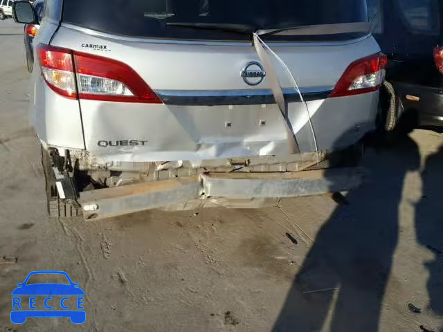 2012 NISSAN QUEST S JN8AE2KP5C9046407 зображення 8