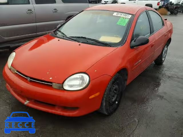 2000 DODGE NEON BASE 1B3ES46C0YD849690 зображення 1