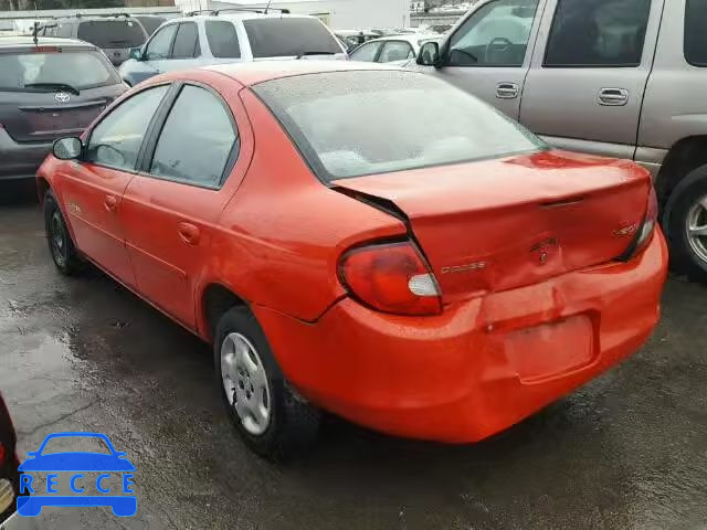 2000 DODGE NEON BASE 1B3ES46C0YD849690 зображення 2