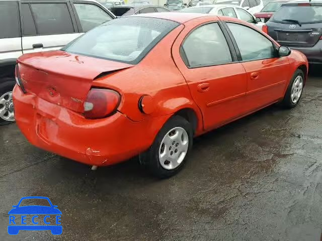 2000 DODGE NEON BASE 1B3ES46C0YD849690 image 3