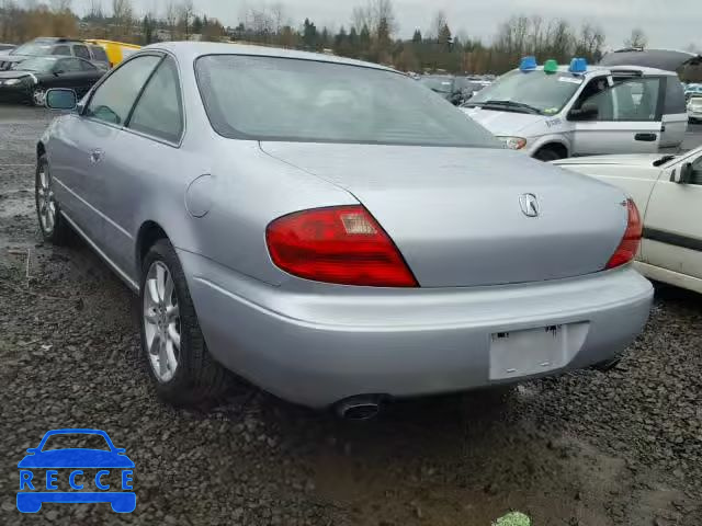 2002 ACURA 3.2CL TYPE 19UYA42622A004381 image 2