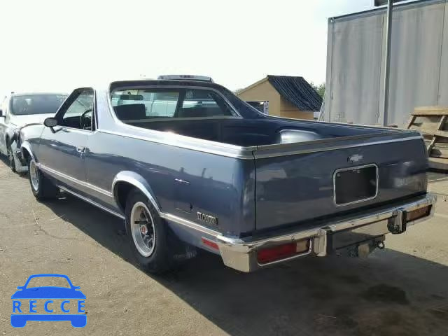 1984 CHEVROLET EL CAMINO 1GCCW80H6ER189465 зображення 2