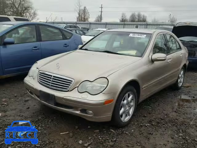 2001 MERCEDES-BENZ C 320 WDBRF64J81F042036 Bild 1