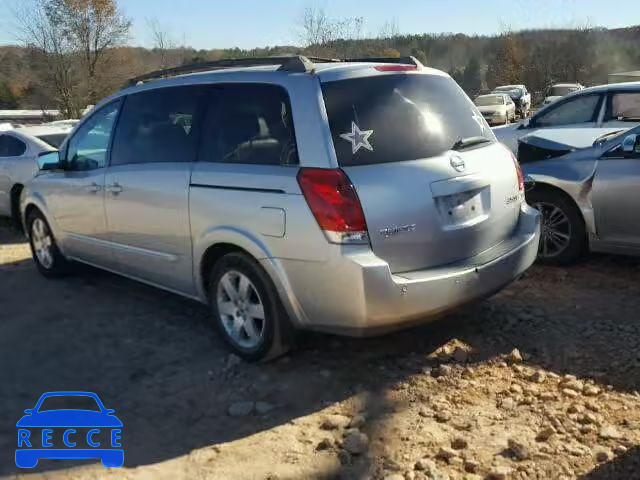 2005 NISSAN QUEST S 5N1BV28U75N123216 image 2