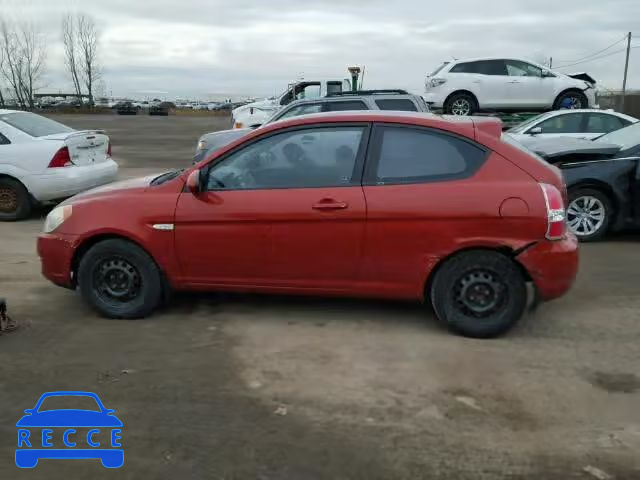 2007 HYUNDAI ACCENT BAS KMHCN35C87U027609 image 8