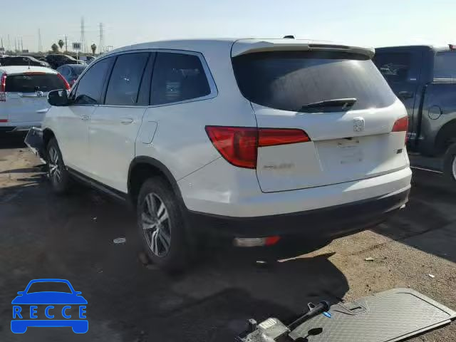 2016 HONDA PILOT EXLN 5FNYF5H72GB009634 image 2