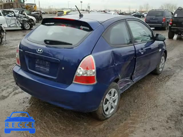 2008 HYUNDAI ACCENT BAS KMHCN35C68U063011 image 3