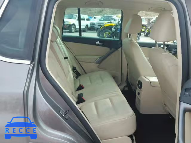 2010 VOLKSWAGEN TIGUAN SE WVGBV7AX8AW512999 image 5