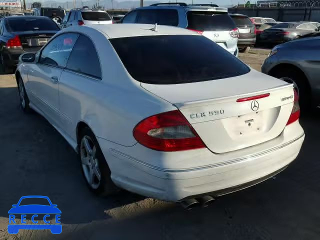 2007 MERCEDES-BENZ CLK 550 WDBTJ72H57F209505 image 2