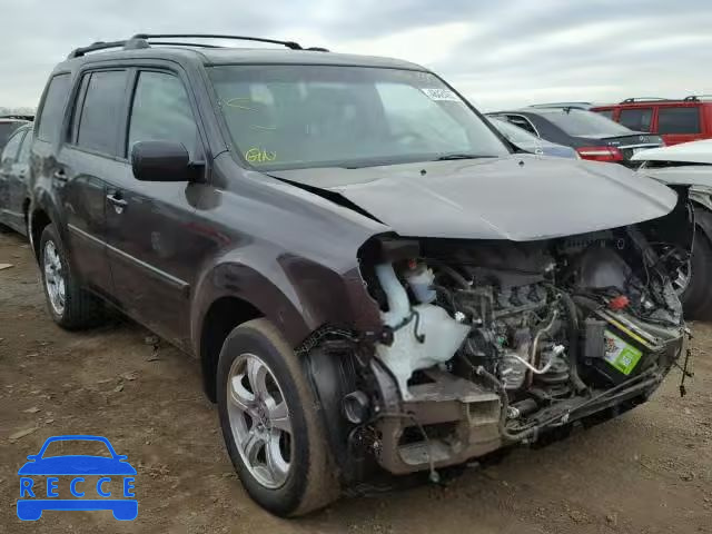 2012 HONDA PILOT EXLN 5FNYF4H78CB005673 image 0