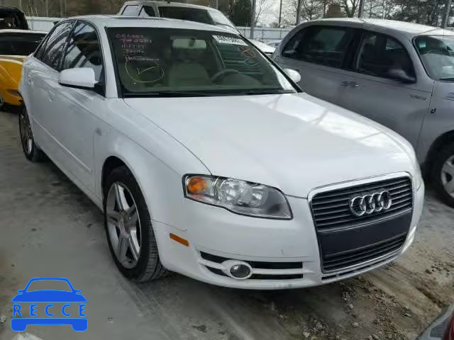 2007 AUDI A4 2 WAUAF78EX7A043886 зображення 0