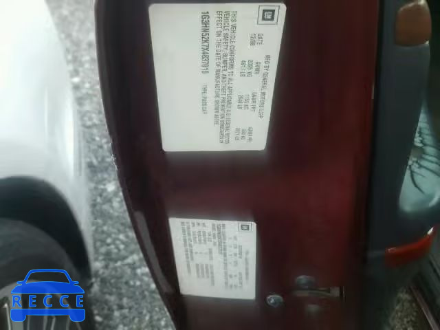 1999 OLDSMOBILE 88 BASE 1G3HN52K7X4837010 image 9