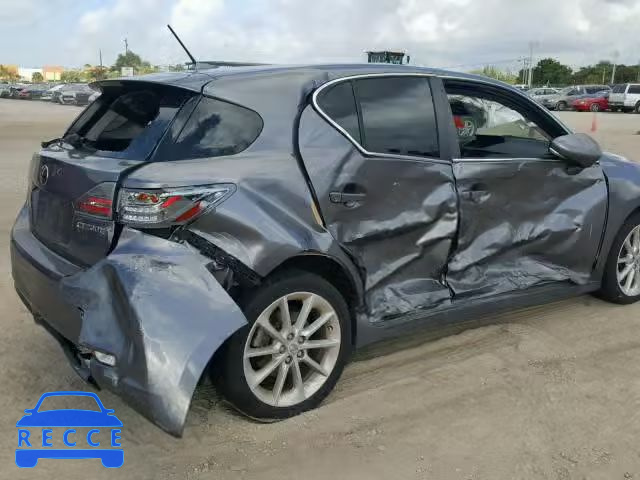 2012 LEXUS CT 200 JTHKD5BH7C2050706 зображення 8