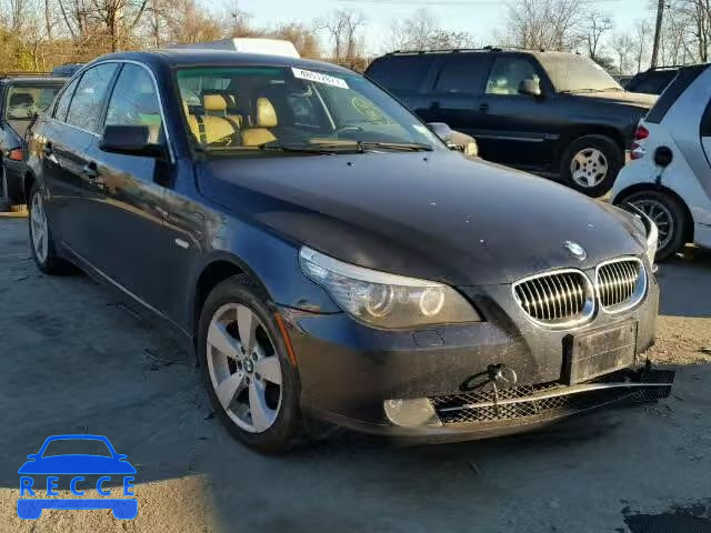 2008 BMW 528 XI WBANV13528CZ53434 image 0