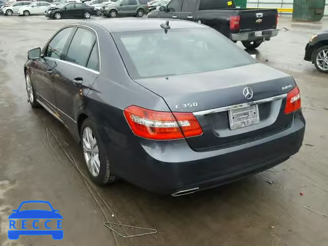 2011 MERCEDES-BENZ E 350 BLUE WDDHF2EB7BA434748 image 2