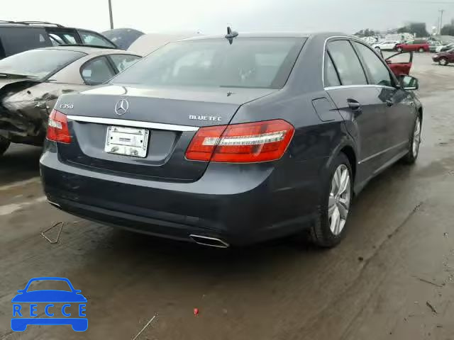 2011 MERCEDES-BENZ E 350 BLUE WDDHF2EB7BA434748 зображення 3
