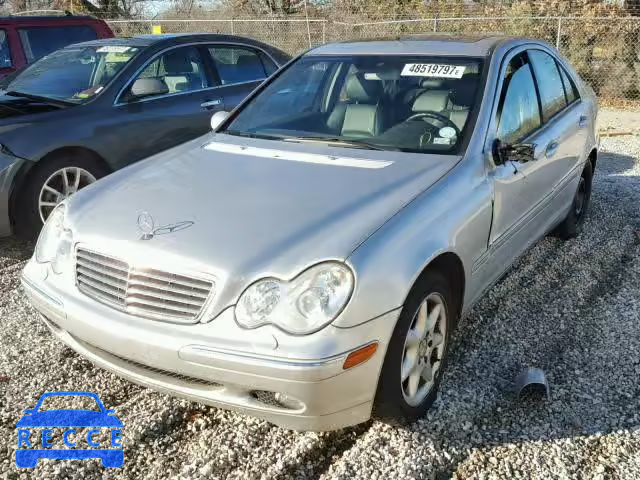 2003 MERCEDES-BENZ C 240 WDBRF61J83F384996 зображення 1