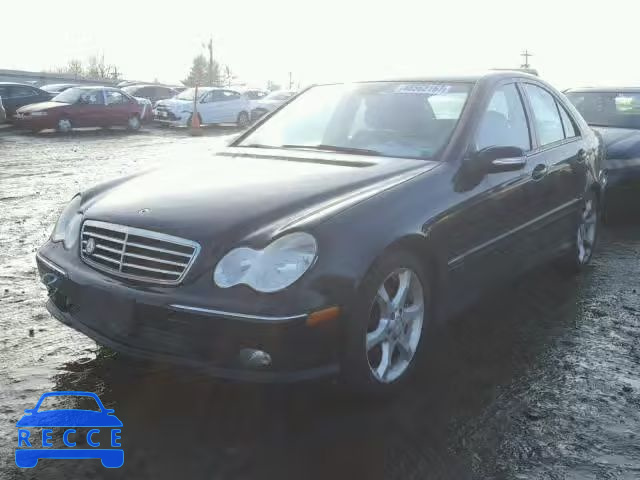 2007 MERCEDES-BENZ C 230 WDBRF52H87E025939 image 1