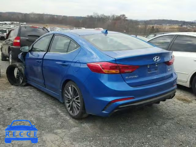 2017 HYUNDAI ELANTRA SP KMHD04LB2HU366516 image 2