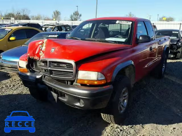 2002 DODGE DAKOTA BAS 1B7GG12X72S549809 image 1