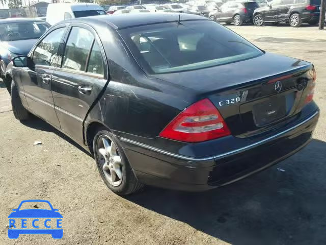 2001 MERCEDES-BENZ C 320 WDBRF64JX1F080626 Bild 2